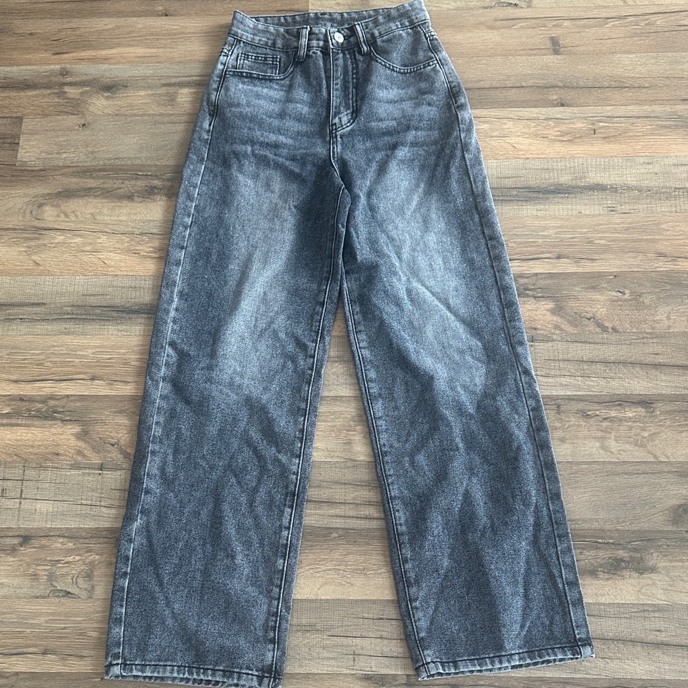 SHEIN Charcoal Denim Pants